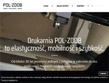 Tablet Screenshot of fleksograficzna.pl
